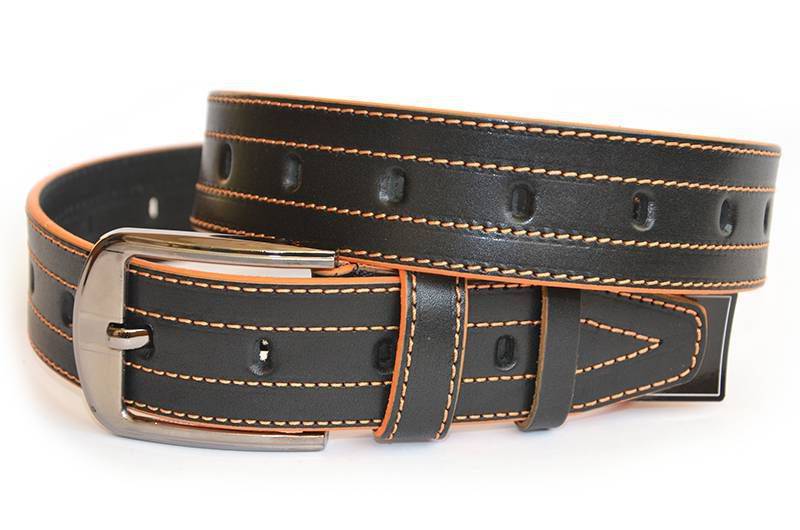 чоловічий шкіряний ремінь Mr.Cayman