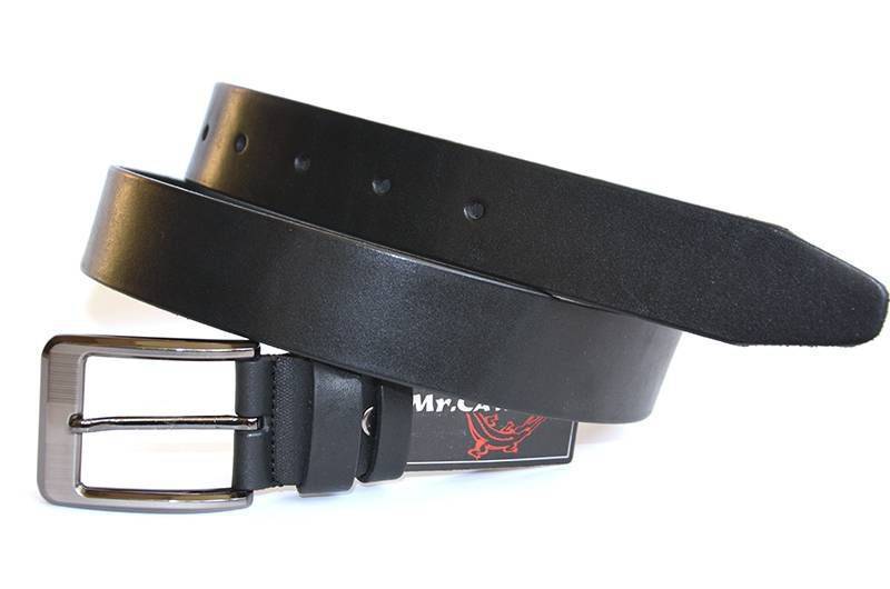 чоловічий шкіряний ремінь Mr.Cayman